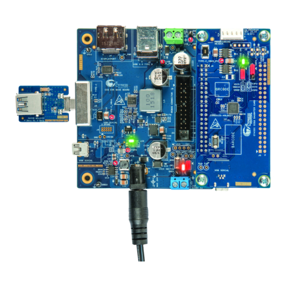 Cypress CY4531 EZ-PD CCG3 EVK Manual
