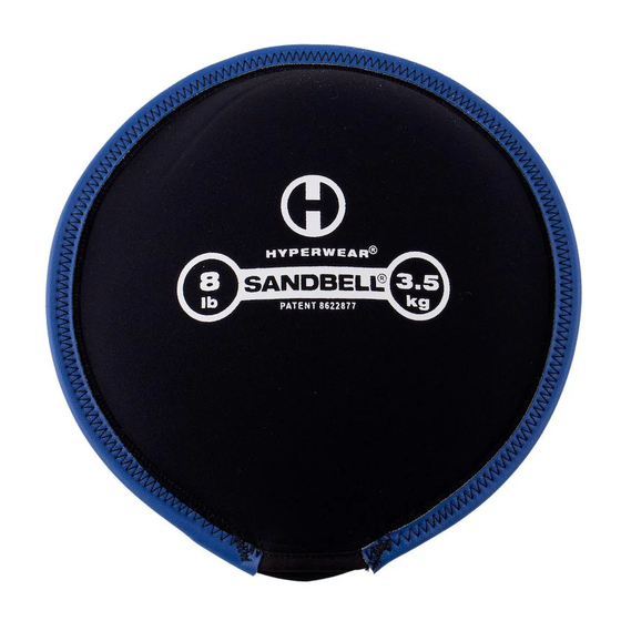 HYPERWEAR SandBell Quick Start Manual