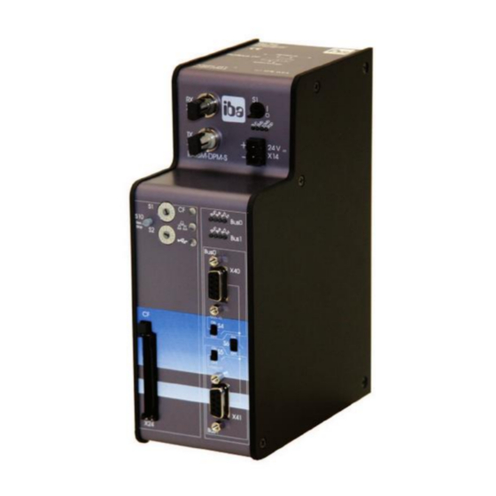 IBA ibaBM-DPM-S-64 Manual