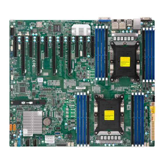Supermicro X11DPX-T User Manual