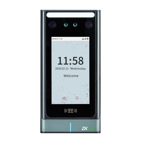 ZKTeco SpeedFace M1 User Manual