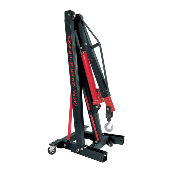 Sunex Tools 5221 Owner's Manual