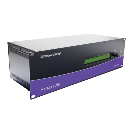 Smart-M DVR16X16 Installation Manual