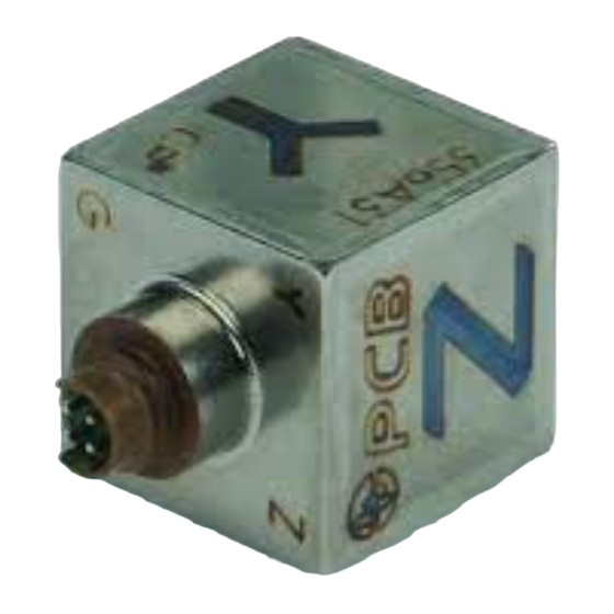 PCB Piezotronics 356A31/NC Installation And Operating Manual