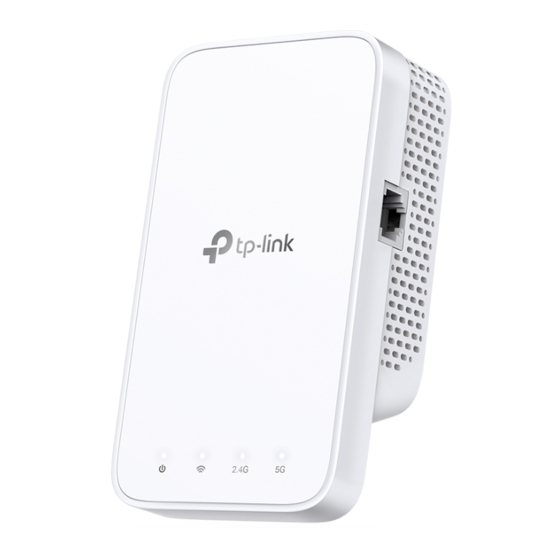 TP-Link RE230 Quick Installation Manual