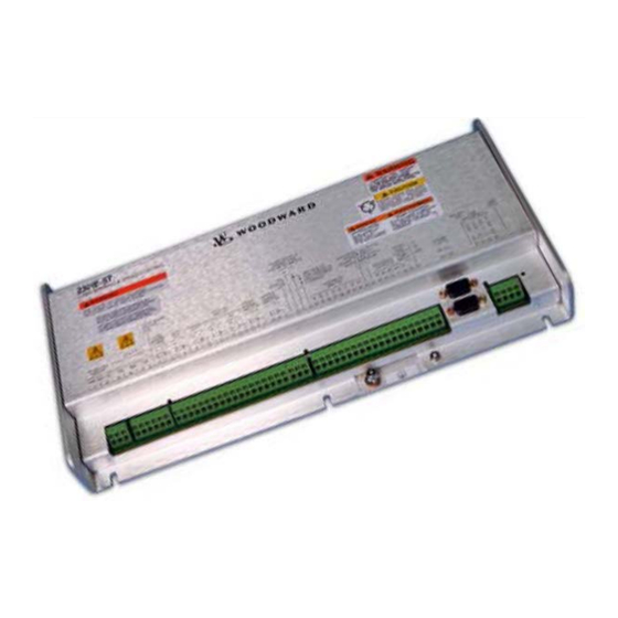 Woodward 2301E-ST Installation And Operation Manual