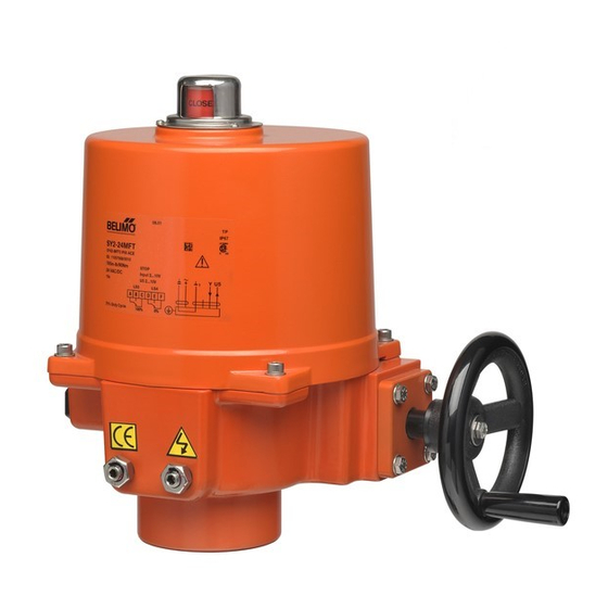 Belimo SY4 Series Quick Mount Visual Instruction Manual