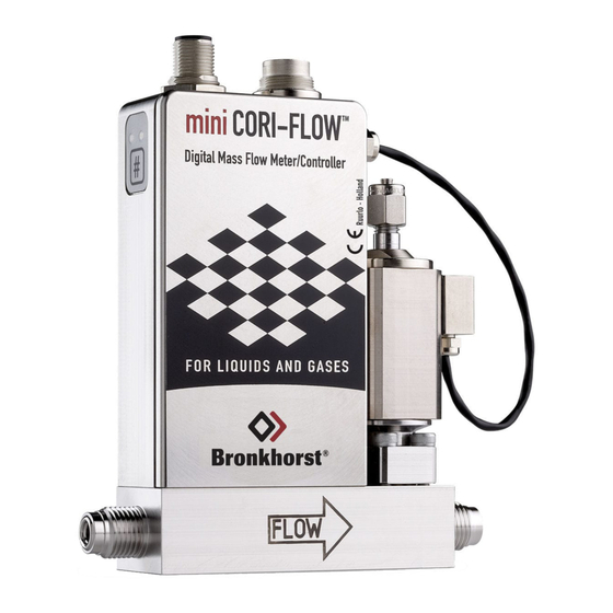 BRONKHORST mini CORI-FLOW M12V I Series Quick Start Manual