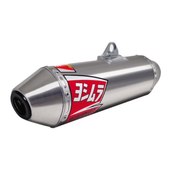 Yoshimura 12149BC350 Manual
