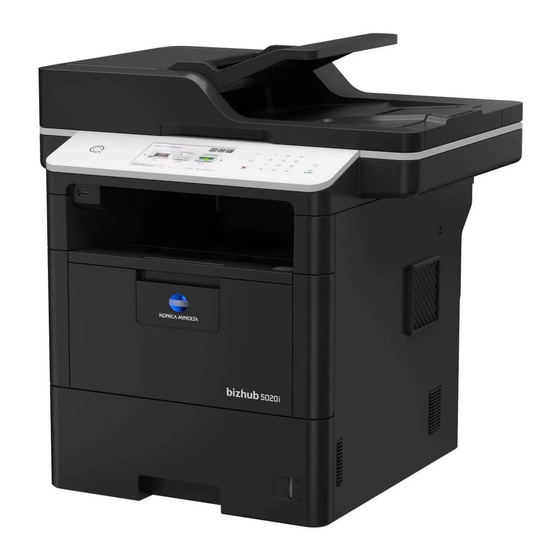 Konica Minolta bizhub 4020i User Manual