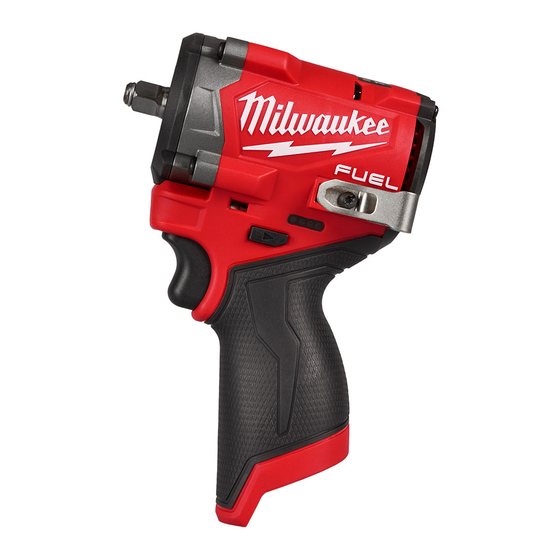 Milwaukee M12 FUEL 2562-20 Operator's Manual