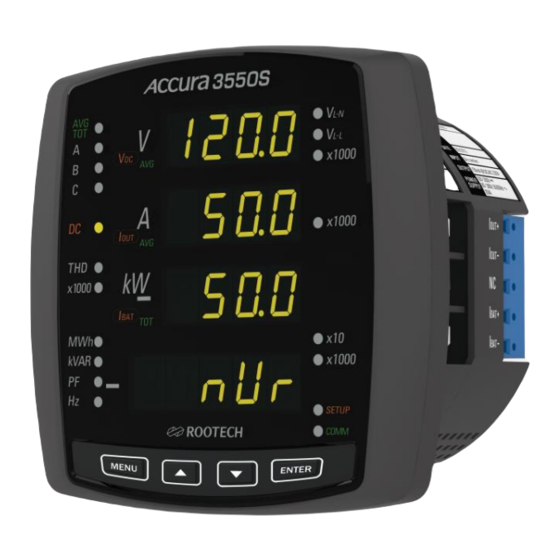 ROOTECH Accura 3550S Quick Setup Manual