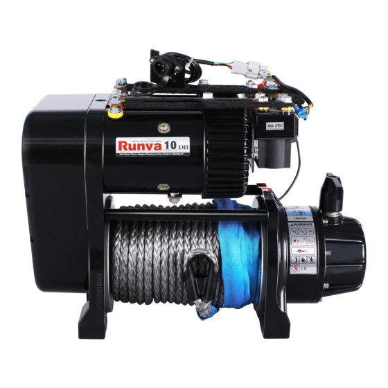 Runva 10DB Assembly & Operating Instructions