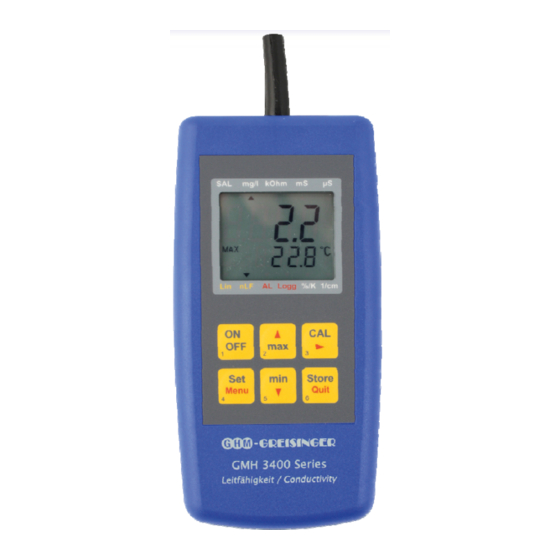 GREISINGER 4016138956801 Manual