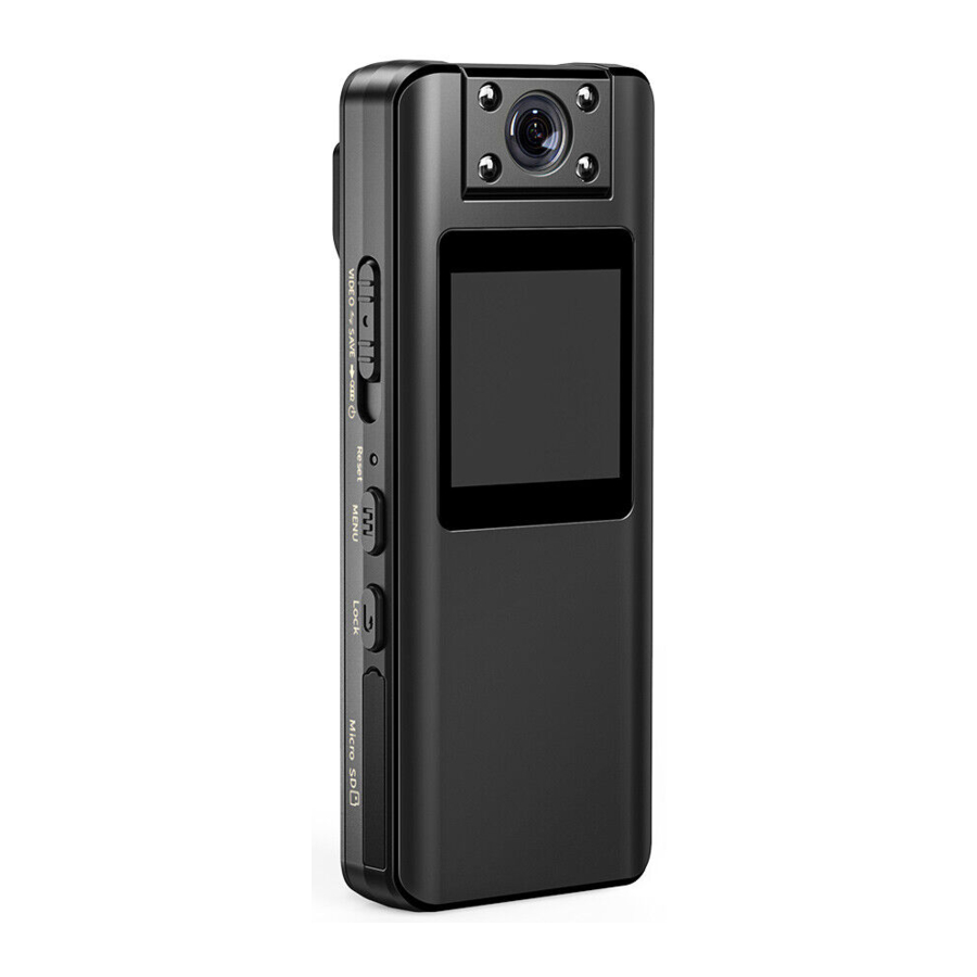 boblov A22, A22P - Mini Body Camera Manual