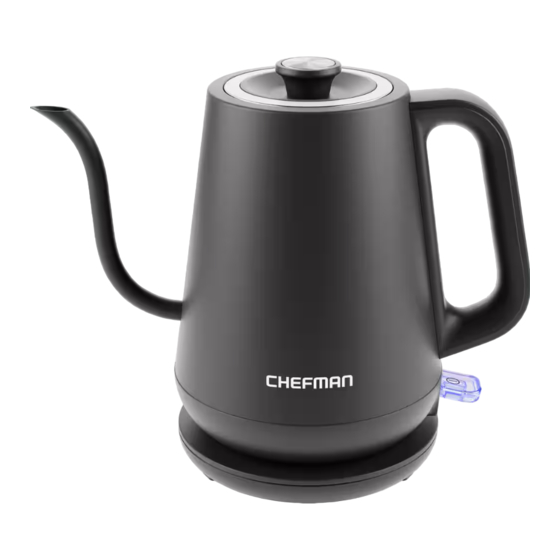 Chefman Precise Pour RJ11-GN-BLACK Instructions Manual