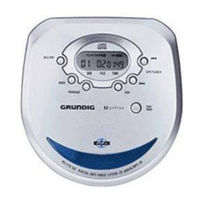 GRUNDIG Mystixx CDP 9200 SPCD User Manual