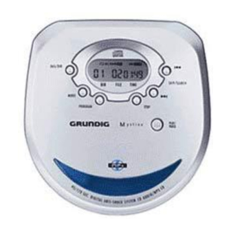Grundig Mystixx CDP 9200 SPCD User Manual