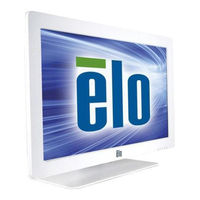 Elo TouchSystems 2401LM Touchmonitor User Manual