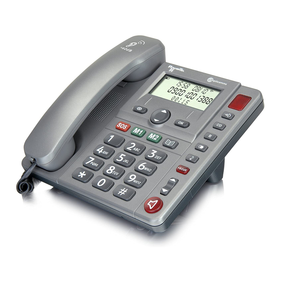 Amplicomms POWERTEL 96 User Manual