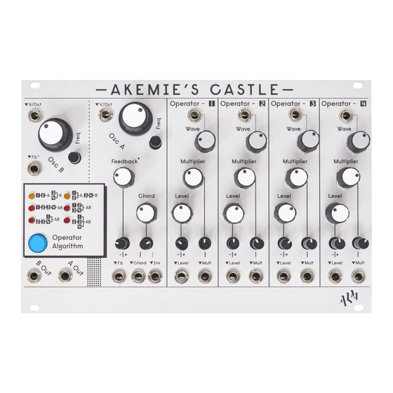 ALM Akemie's Castle Manuals