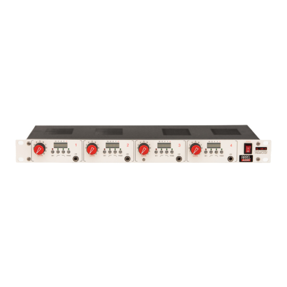 Arrel Audio CL-125/4 User Manual