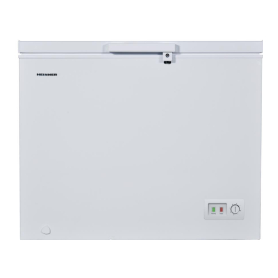 Heinner HCF-316HA+ Manual
