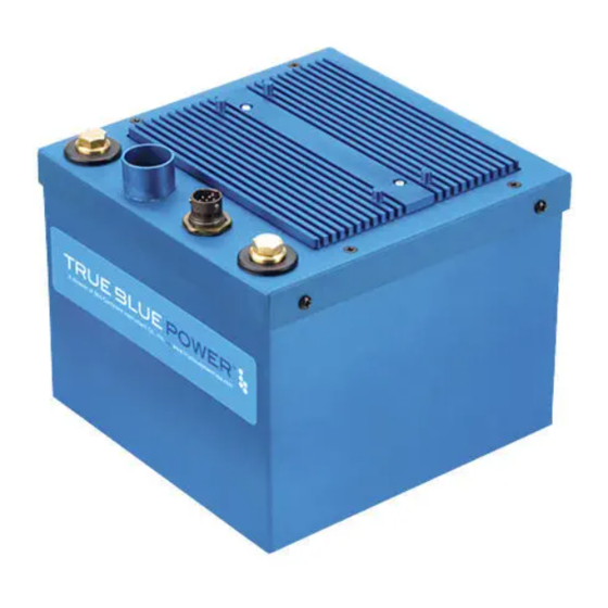 True blue power TB17 Series Installation Manual And Operating Instructions