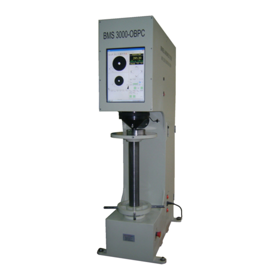 Bms Bulut Makina 3000-OBPC Operational Manual