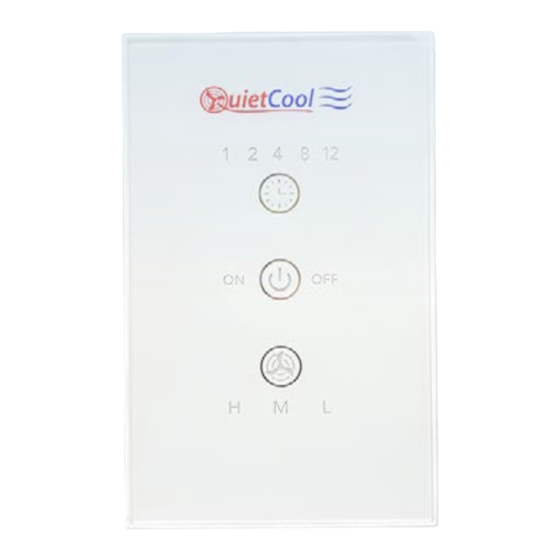 QuietCool IT-36003 Wireless Control Kit Manuals