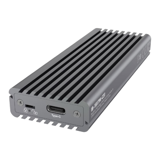 Icy Box IB-1817M-C31 Quick Installation Manual