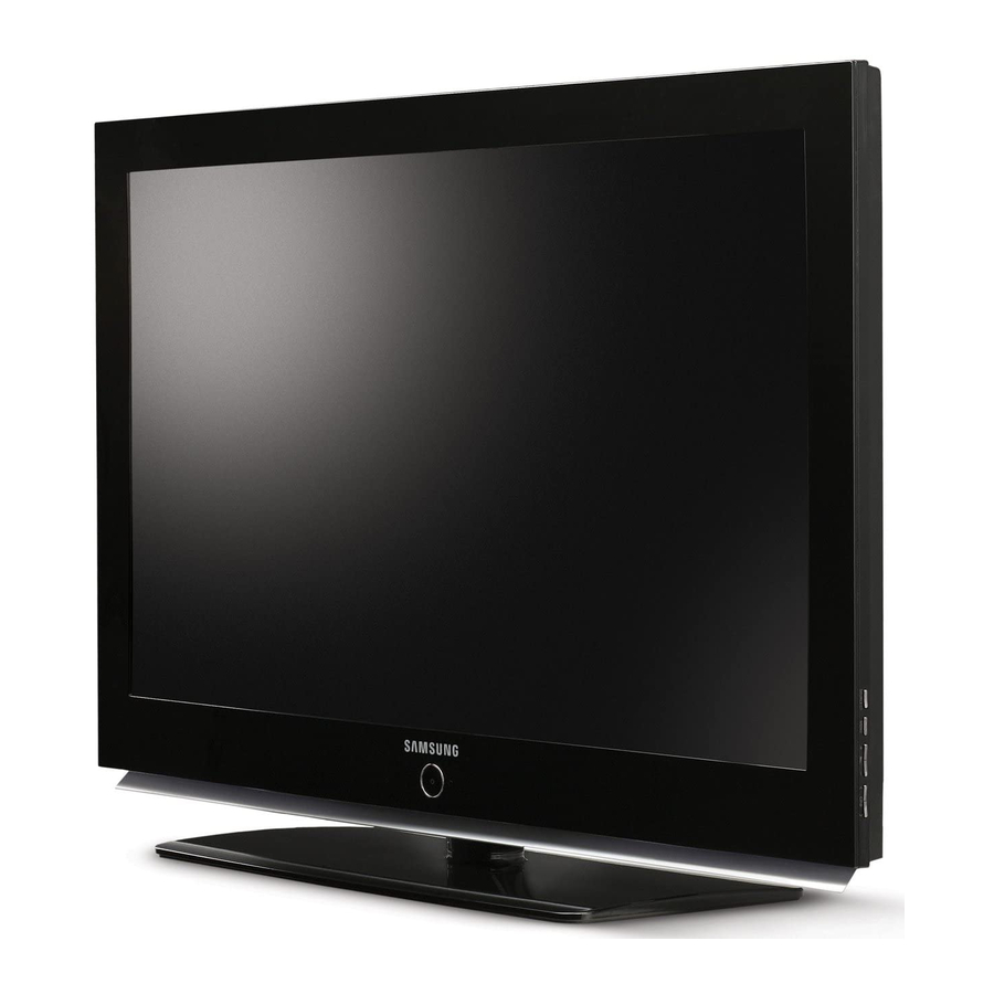 Samsung LN-S4095D Owner's Instructions Manual