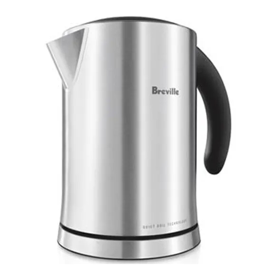 Breville ikon BKE570 Instructions Manual