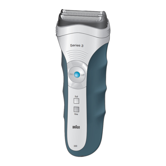 Braun 330 User Manual