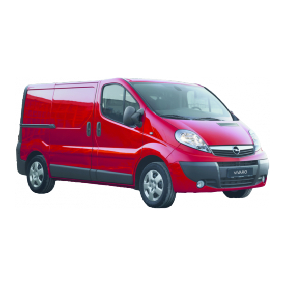 Opel VIVARO Infotainment Manual