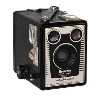 Kodak six-20 Brownie D User Manual
