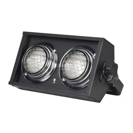 SHOWTEC STAGE BLINDER 2 DMX Manual
