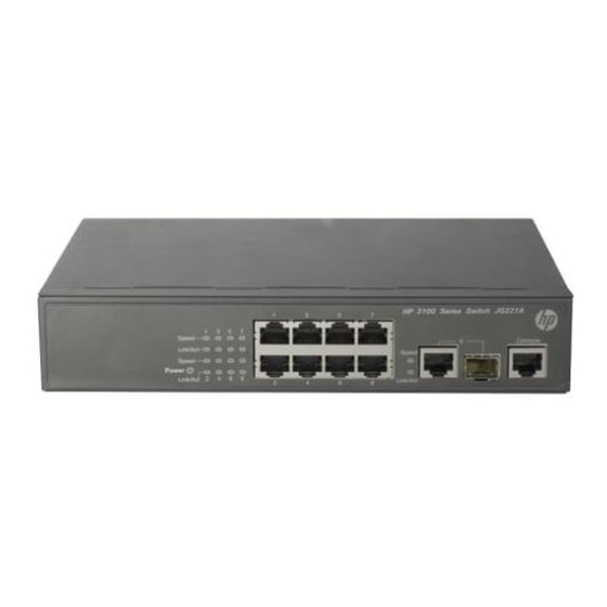 HP A3100-8 v2 SI Command Reference Manual