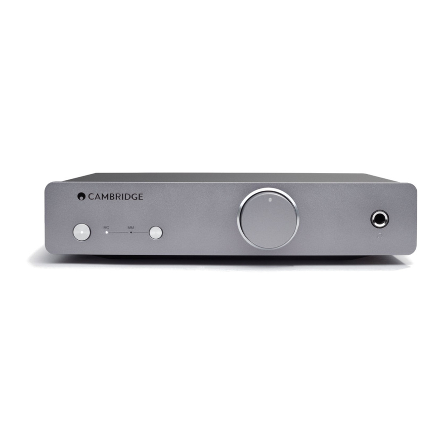 Cambridge Audio Duo User Manual