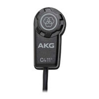 AKG C411 Series User Instructions