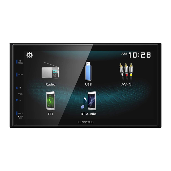 Kenwood DMX125BT Quick Start Manual
