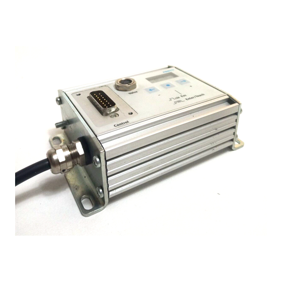 Festo Soft Stop SPC11 Series System Manual