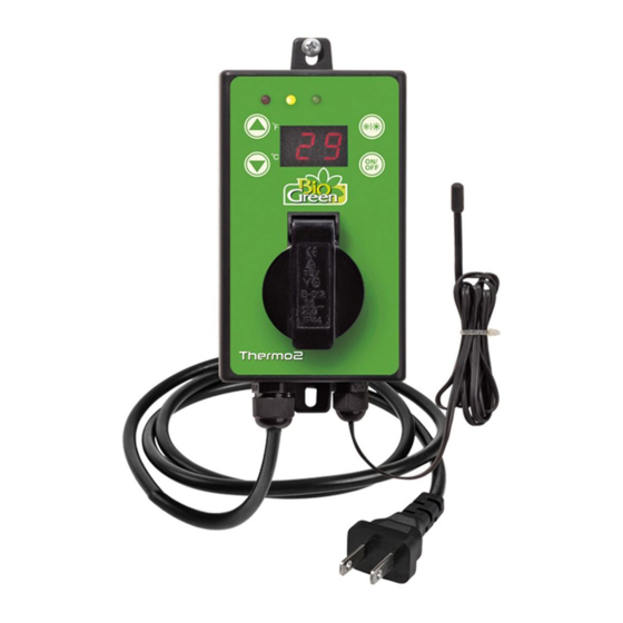 Bio Green THERMO 2 Installation And Operating Instruction