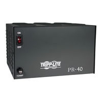 Tripp Lite PR 40 Specifications