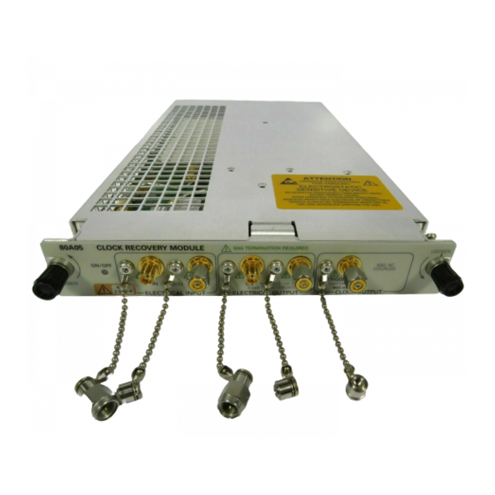 Tektronix 80A05 User Manual