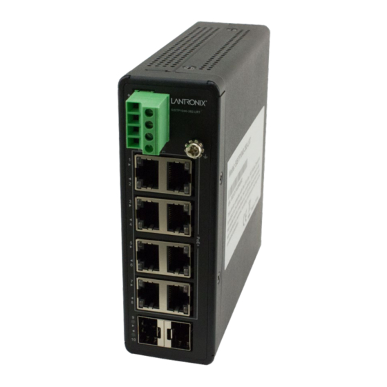 Lantronix SISTP10 0-3-LRT Series Install Manual