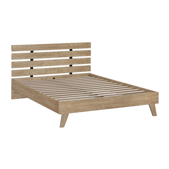Mocka Soren King Single Bed Assembly Instructions Manual