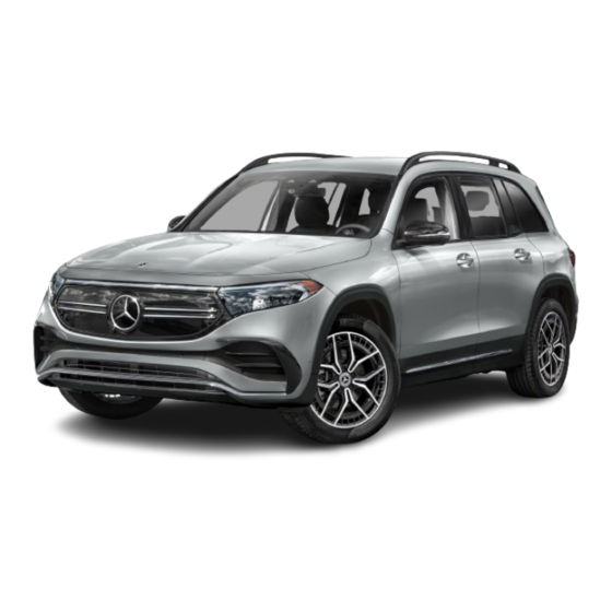 Mercedes-Benz EQB Manual