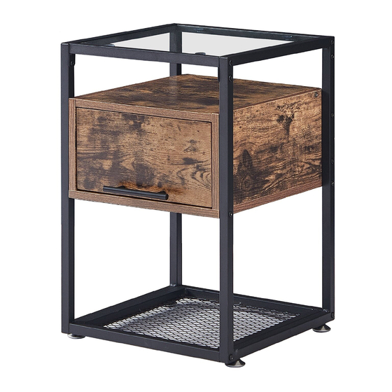 BED BATH & Beyond KHD-JYX-NT07-BLK Assembly Instructions
