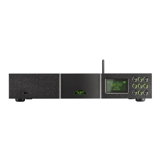 NAIM NDX Specification
